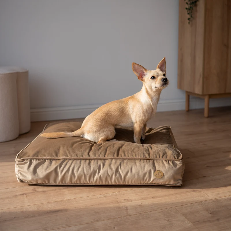 Orthopädische Samt-Hundematratze Größe S
