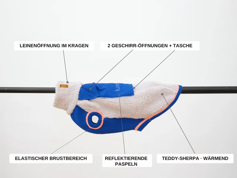 Sport Racer Sherpa Pullover