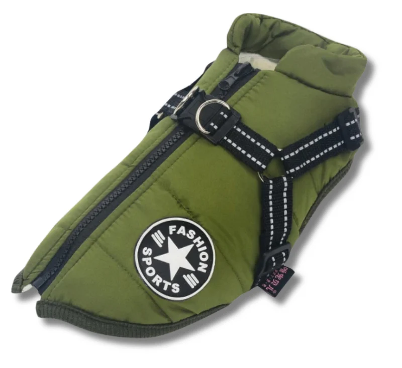Wasserdichte Fleece Winterjacke
