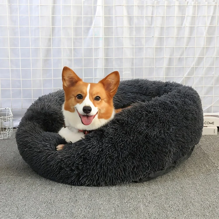 Flauschiges Hundebett