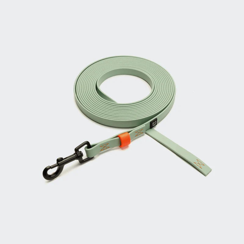 Schleppleine BioThane Ipanema Mint-Neon Orange