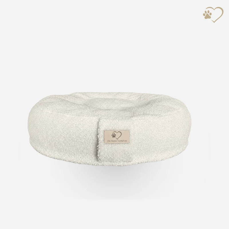 Samtpfote orthopädisches Hundekissen Donut Teddy