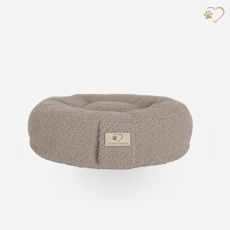 Samtpfote orthopädisches Hundekissen Donut Teddy