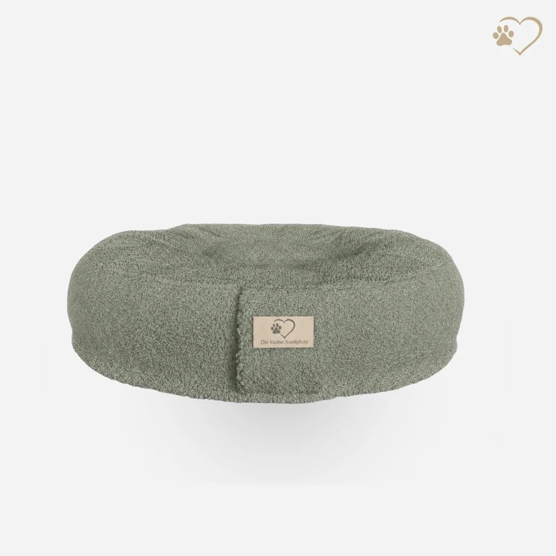 Samtpfote orthopädisches Hundekissen Donut Teddy