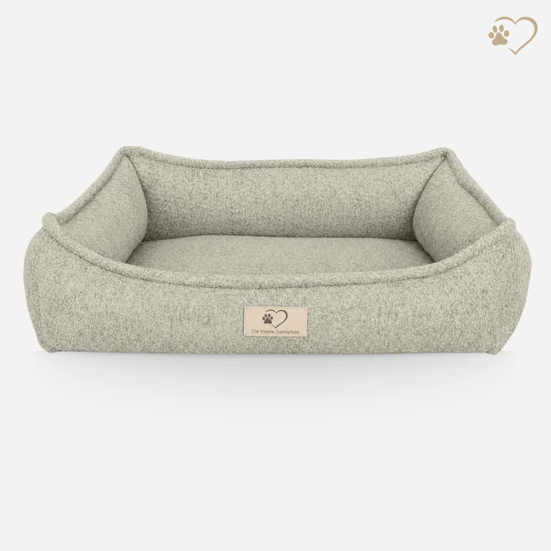 Samtpfote orthopädisches Hundebett Bouclé