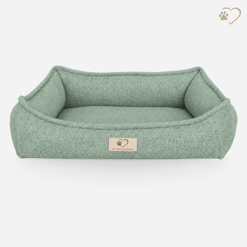 Samtpfote orthopädisches Hundebett Bouclé