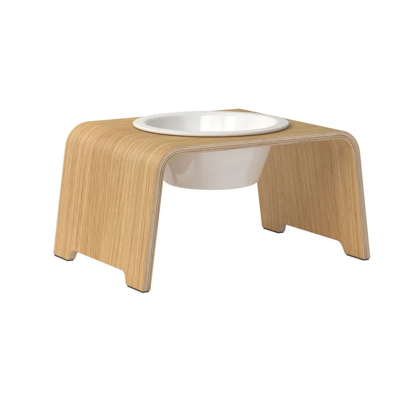 DESIGN-FUTTERSTATION Single GR. M inklusive Porzellannäpfen