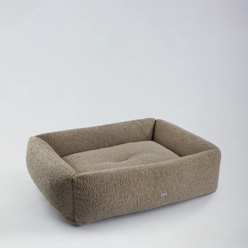 Buciano Bouclé Hundebett Oreo