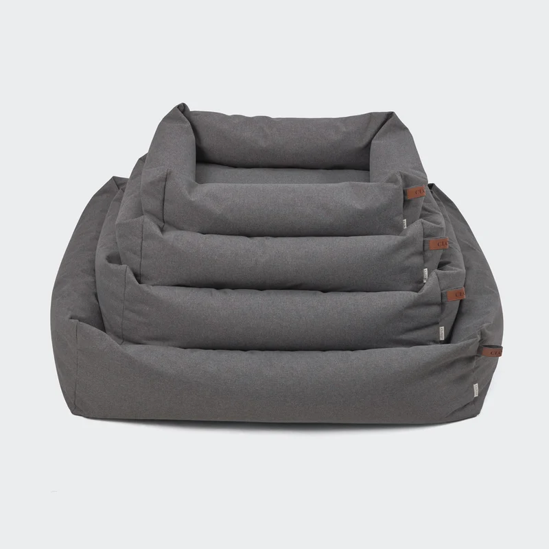 Hundebett Sleepy Deluxe Light Graphite