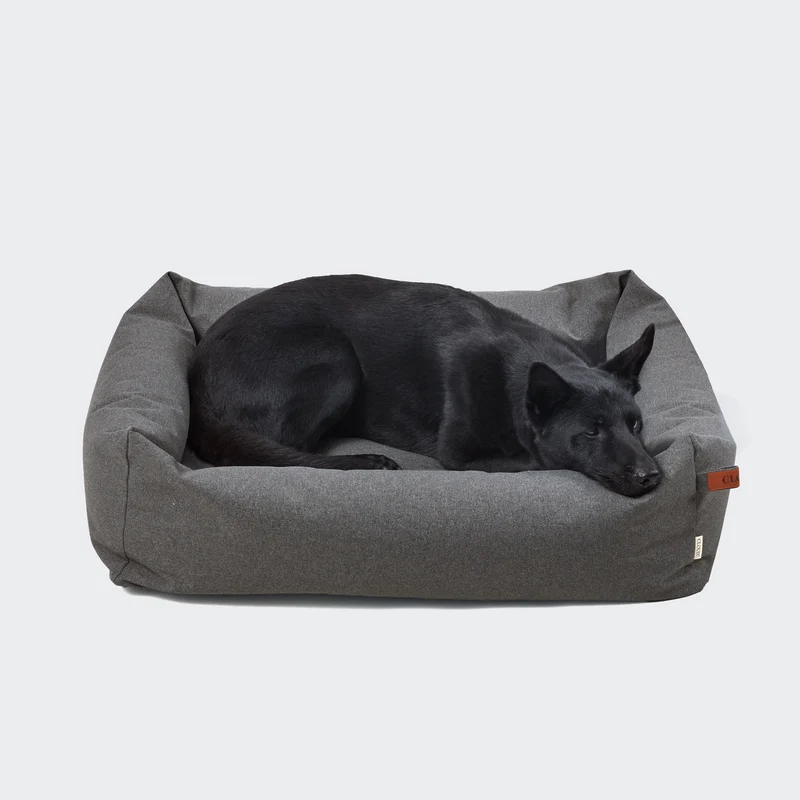 Hundebett Sleepy Deluxe Light Graphite
