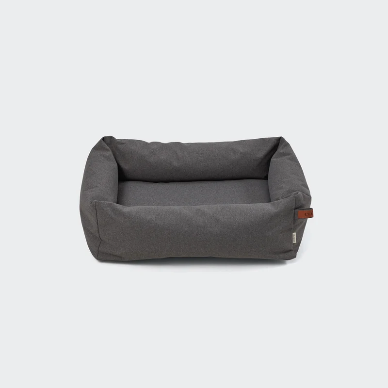 Hundebett Sleepy Deluxe Light Graphite