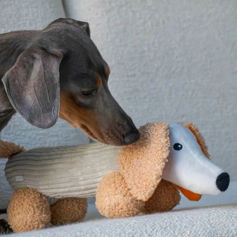 Hundespielzeug Dackel Micky
