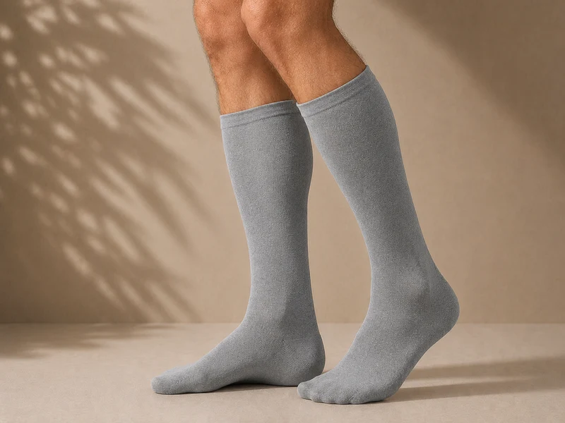 CosyCare® Light Legs Compression Socks Bovenkant knelt