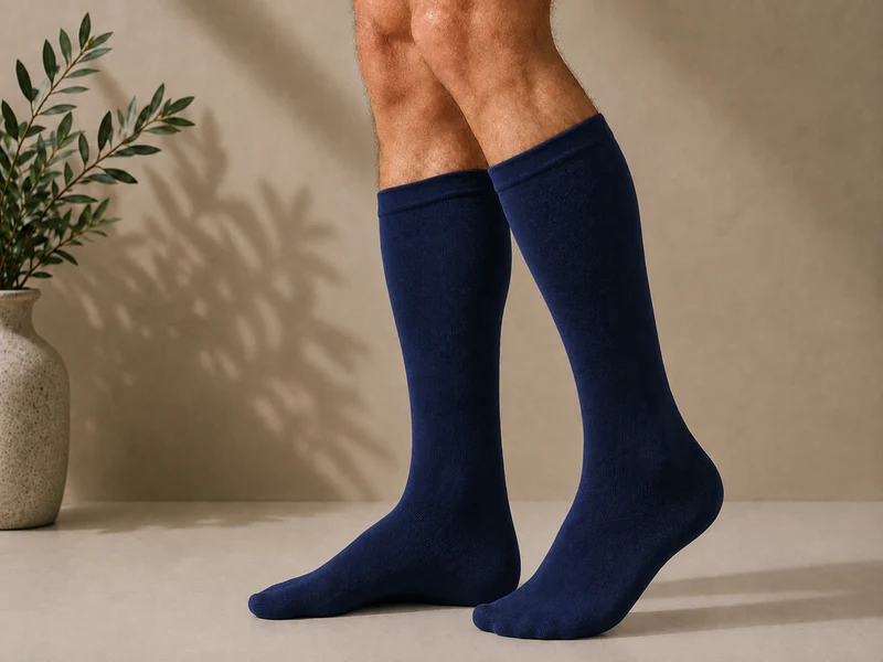 CosyCare® Light Legs Compression Socks Bovenkant knelt