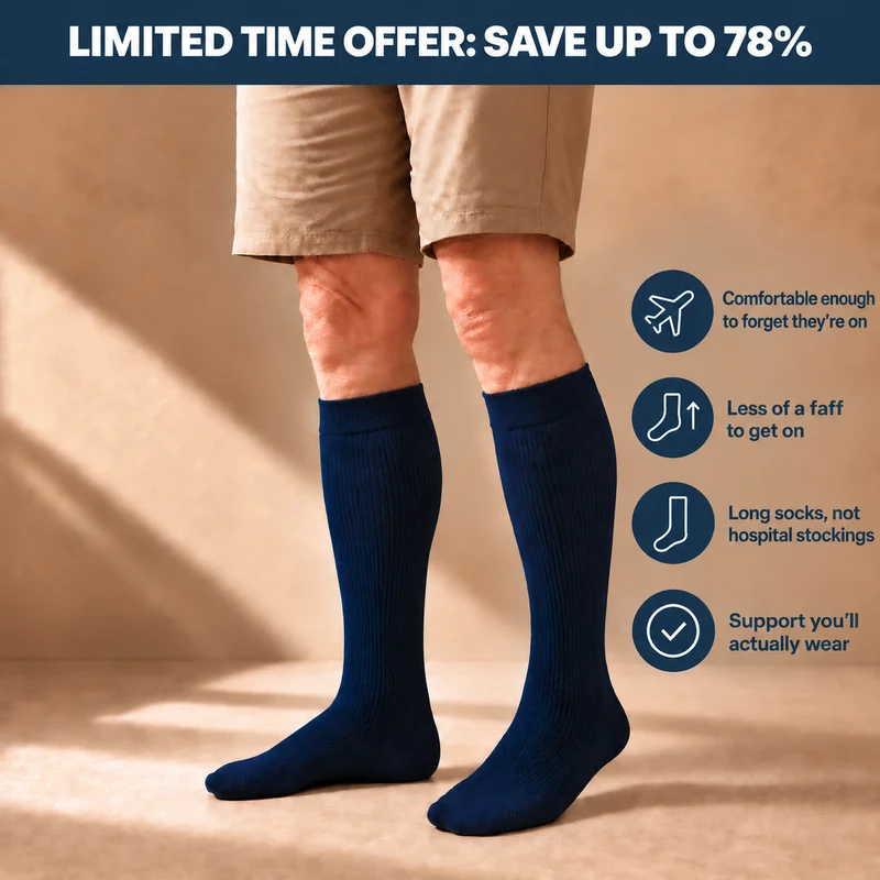 CosyCare® Light Legs Compression Socks vlucht op komst