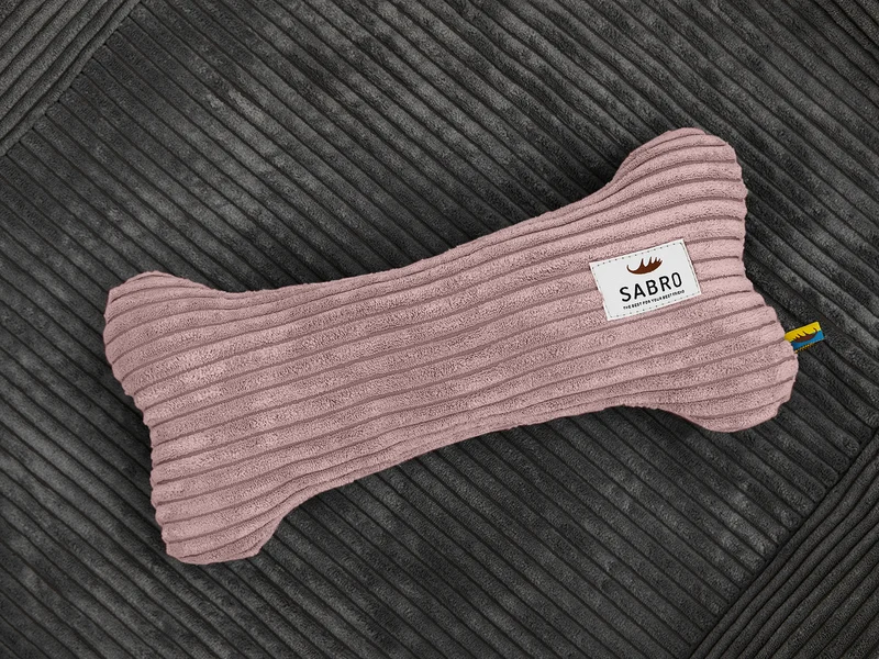 SABRO Kissen KUSCHELKNOCHEN Cord