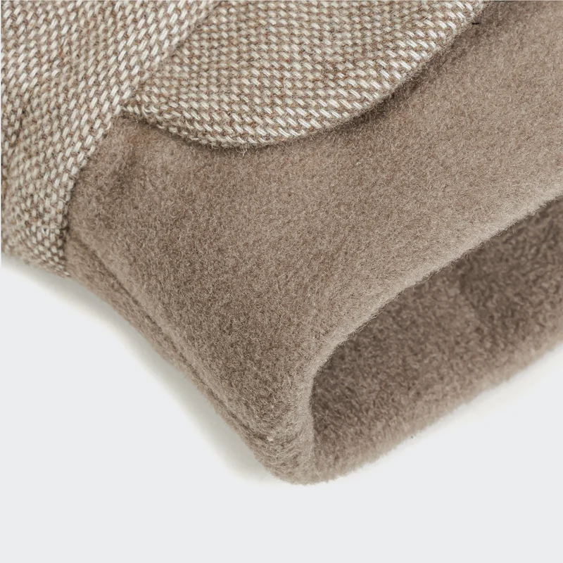 Hundemantel Fr. Bulldogge Brooklyn Tweed Beige