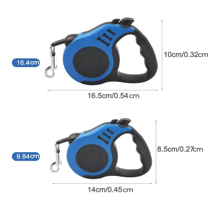 Ergonomische Rollleine mit rutschfesten-Griff