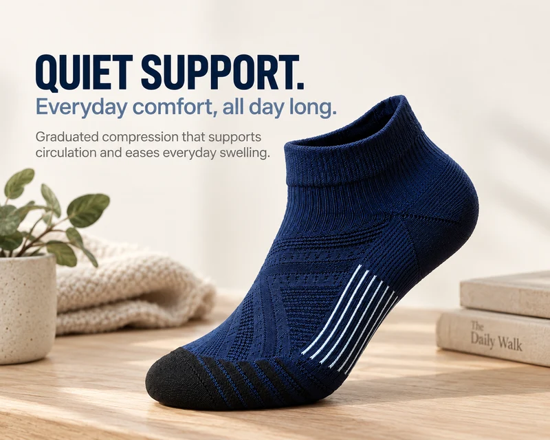 LightLegs Ankle Compression Socks