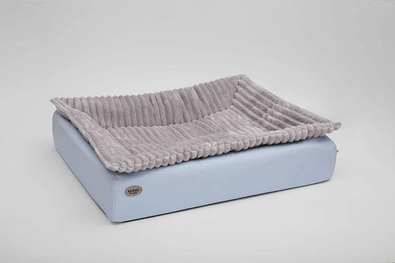 SABRO Hundebett KUDDE Pastell Kunstleder