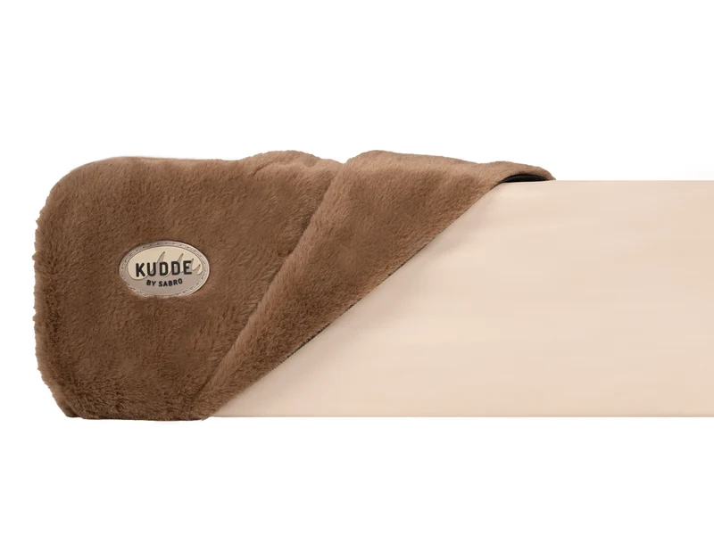 SABRO Hundebett KUDDE Kuschelfell (vegan)