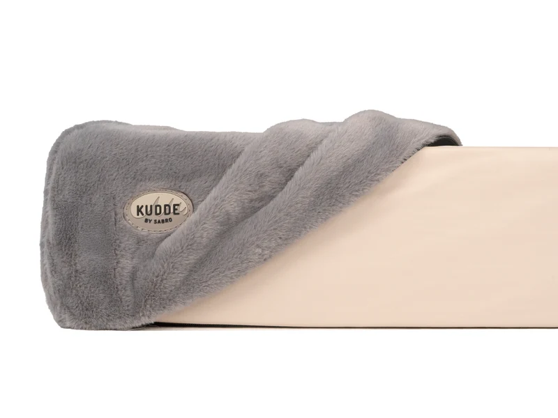 SABRO Hundebett KUDDE Kuschelfell (vegan)