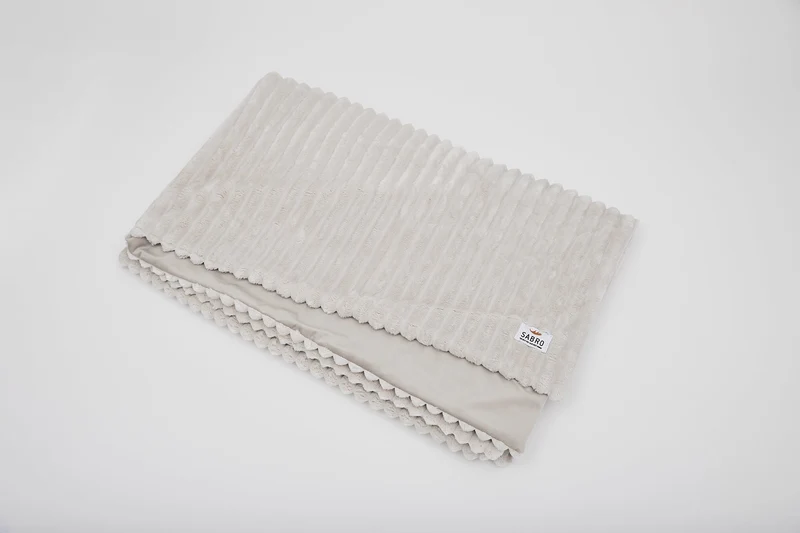 SABRO Kuscheldecke VÄRME Breitcord