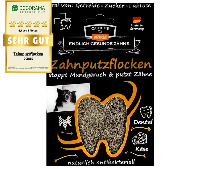 Zahnputzflocken