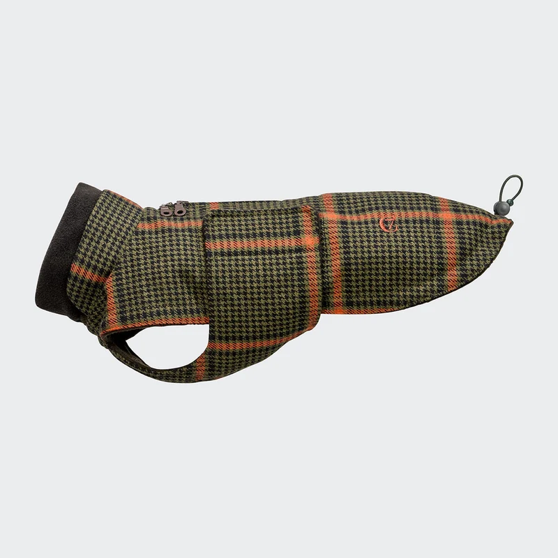 Hundemantel Dackel Brooklyn Flannel Tartan Green