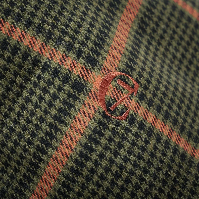 Hundemantel Brooklyn Flannel Tartan Green