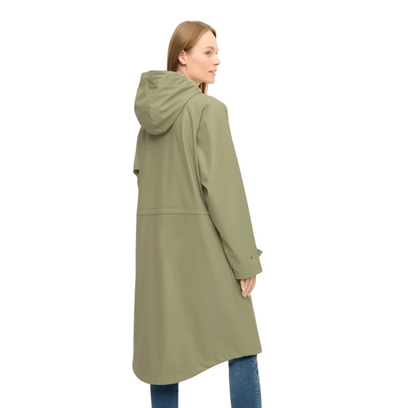 Tildaby Damen Regenjacke Oxford-Tea