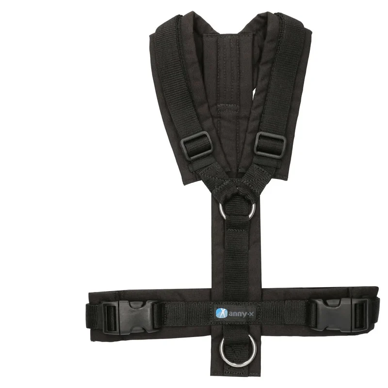 Hundegeschirr Fun Schwarz-Schwarz