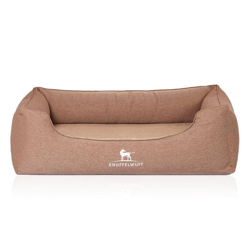 Knuffelwuff Hundebett Leano aus Velours