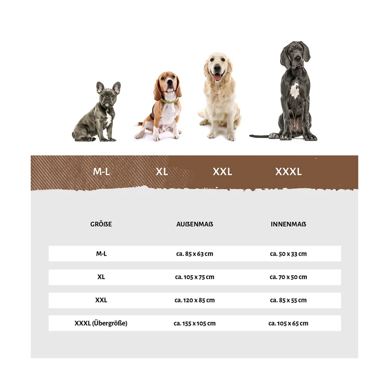 Knuffelwuff Hundebett Leano aus Velours
