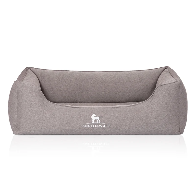 Knuffelwuff Hundebett Leano aus Velours