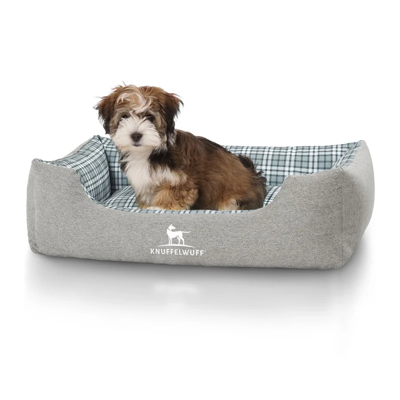 Knuffelwuff Hundebett Lennard aus Velours