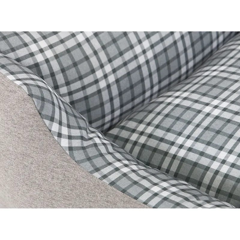 Knuffelwuff Hundebett Lennard aus Velours