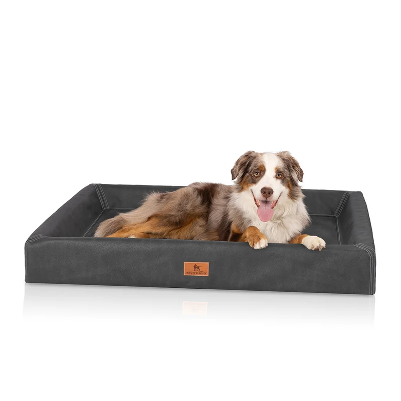 Knuffelwuff Hundebett Austin aus Kunstleder