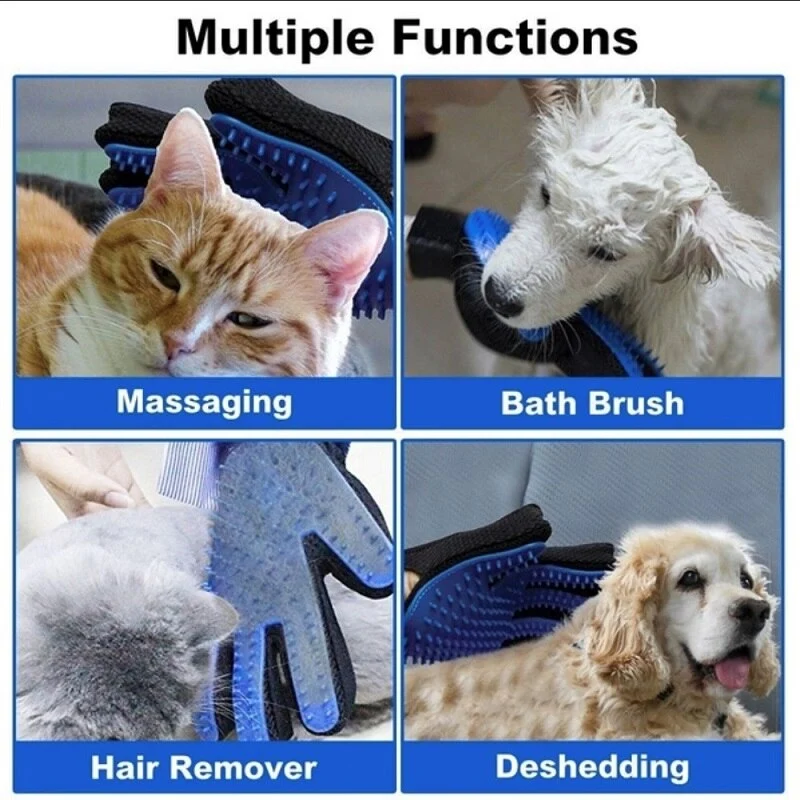 Cat Gloves Cat Brush Hair Removal Pet Comb