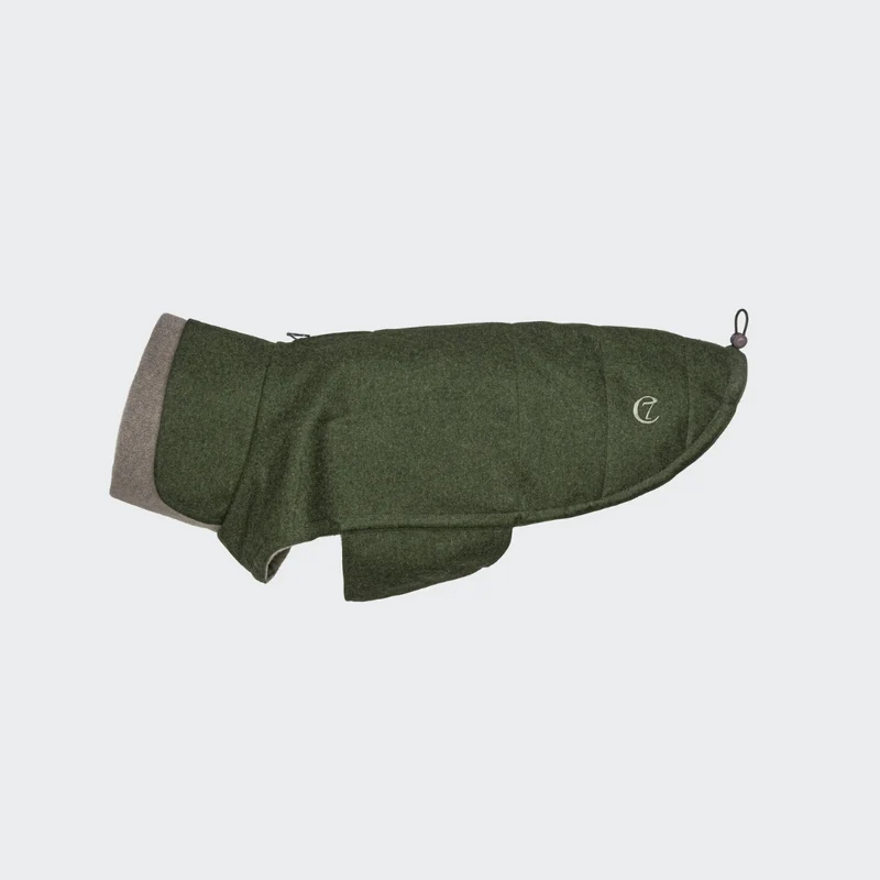 Hundemantel Brooklyn Flanell Fern Green Dackel