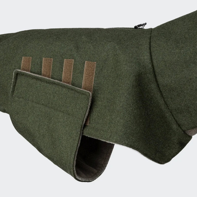 Hundemantel Brooklyn Flanell Fern Green Dackel