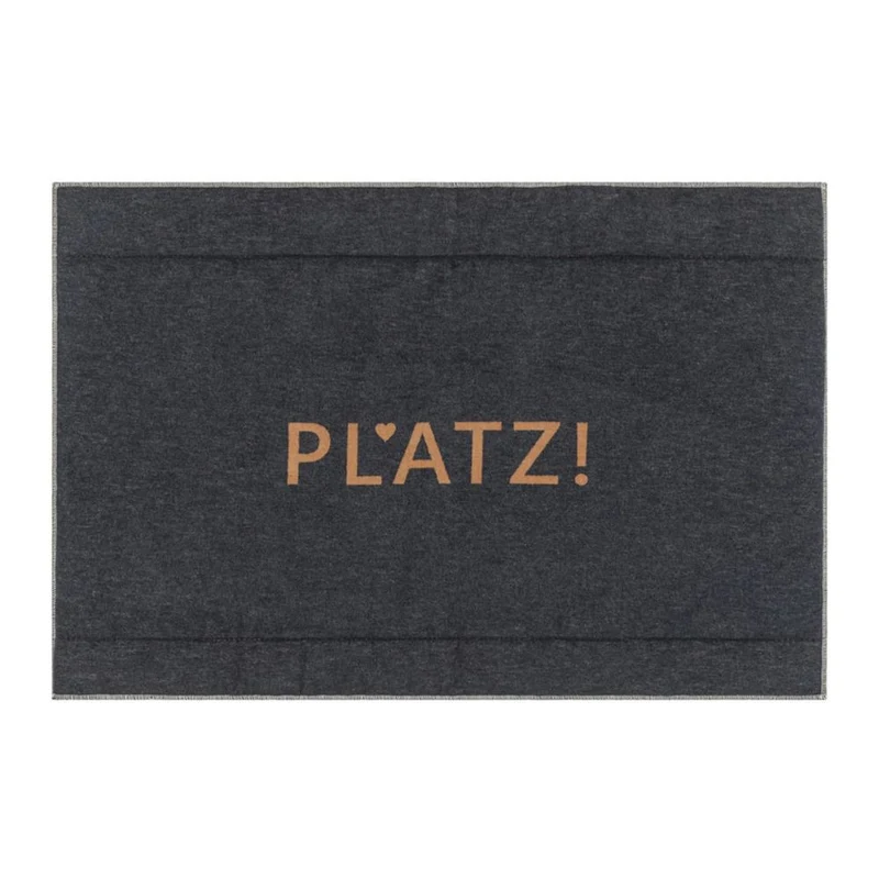 Hundematte gefüttert "Platz!"