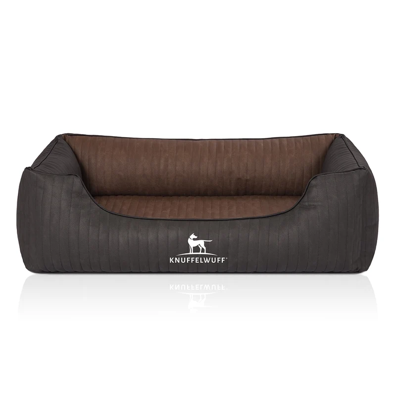 Knuffelwuff Hundebett Outback aus gestepptem Kunstleder