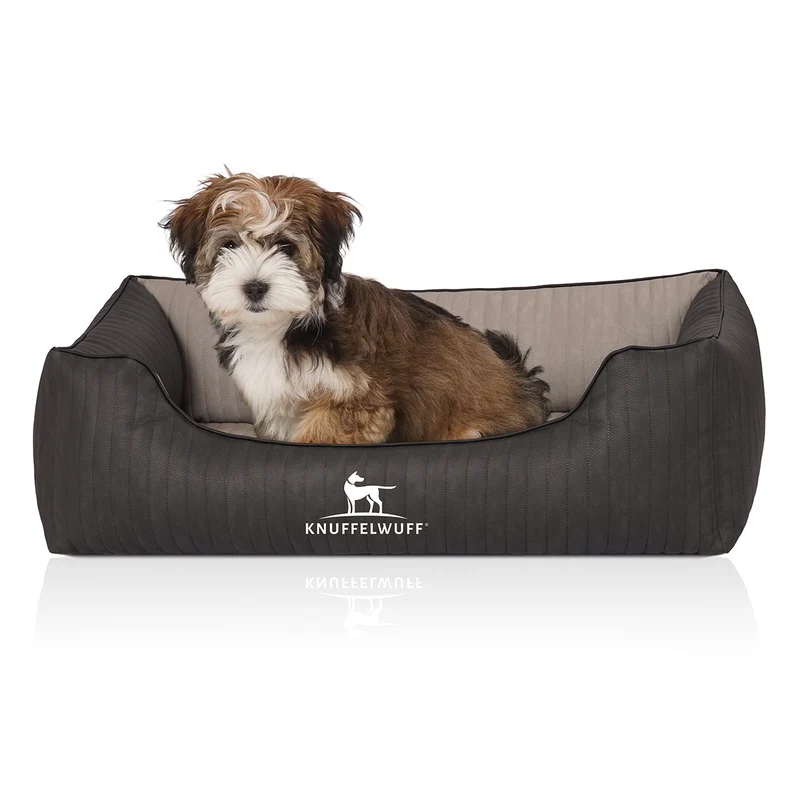 Knuffelwuff Hundebett Outback aus gestepptem Kunstleder