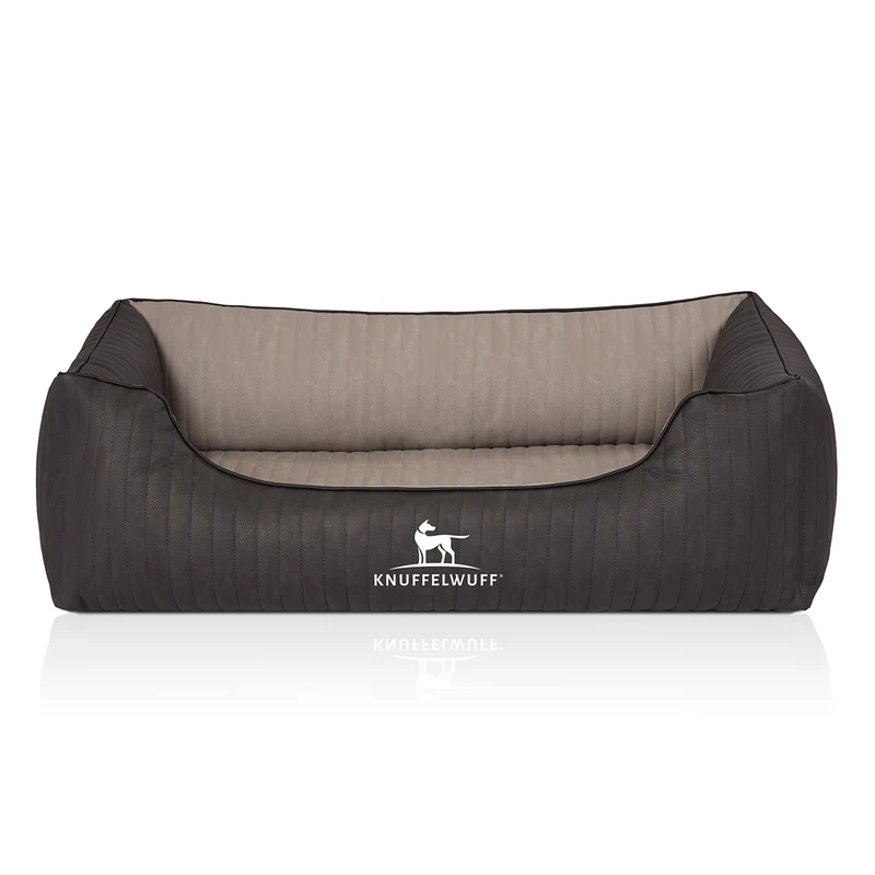 Knuffelwuff Hundebett Outback aus gestepptem Kunstleder
