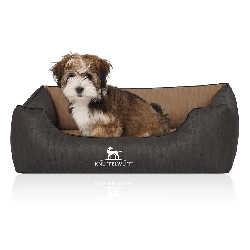 Knuffelwuff Hundebett Outback aus gestepptem Kunstleder