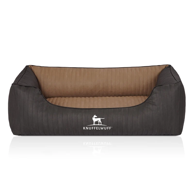 Knuffelwuff Hundebett Outback aus gestepptem Kunstleder