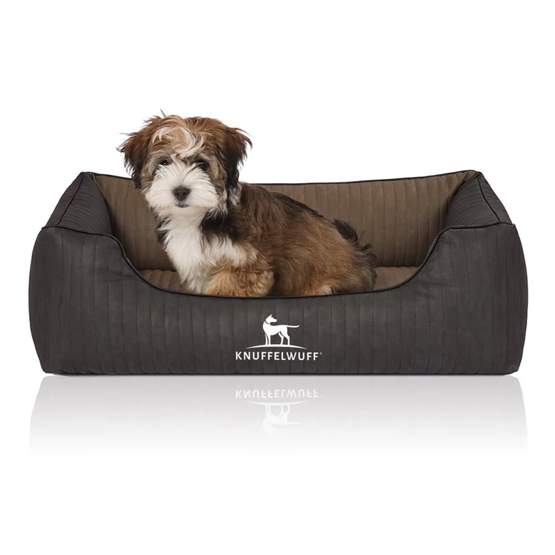 Knuffelwuff Hundebett Outback aus gestepptem Kunstleder