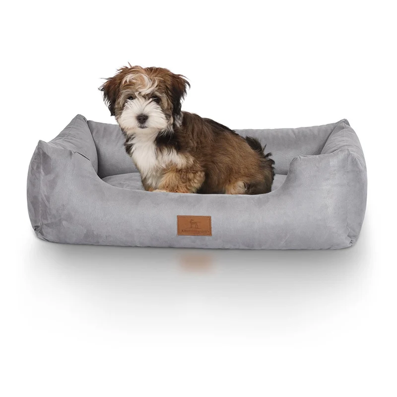 Knuffelwuff Hundebett Dreamline aus Velours