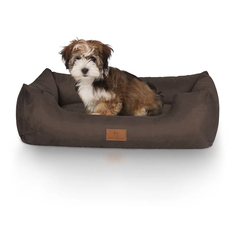 Knuffelwuff Hundebett Dreamline aus Velours